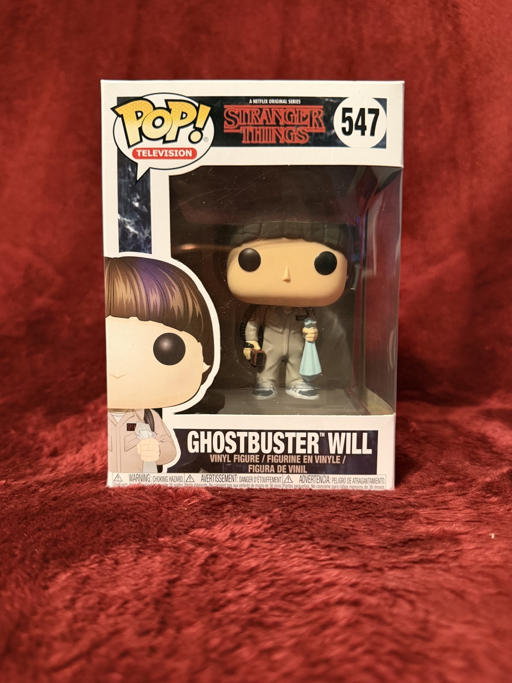 Funko Pop! Television Stranger Things #547 Ghostbuster Will - Beige Outfit